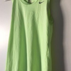 Soft Neon Nike muscle tank